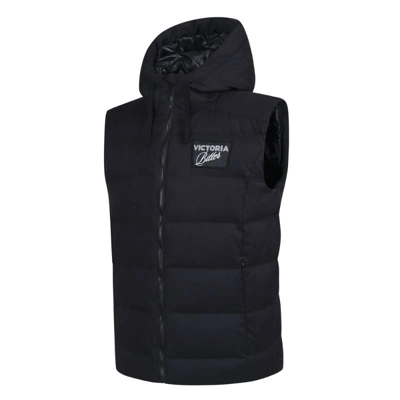 Custom Men&prime;s Winter High Quality 100% Nylon Insulated Warm Stand Collar Zipper Outerwear Sports Workwear Quilted Padded Down Mens Puffer Vest