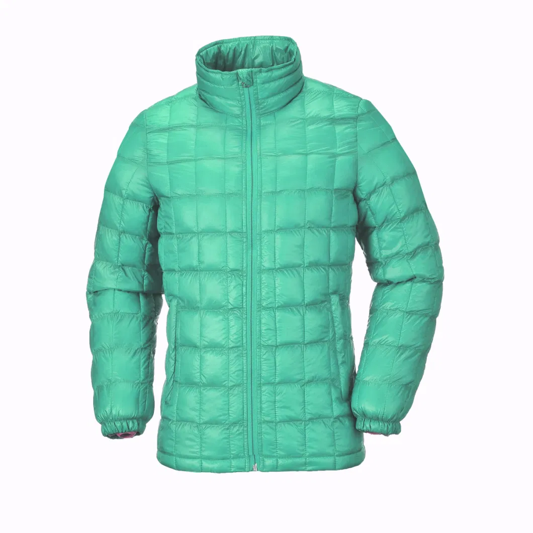 OEM Factory in Bangladesh Women &prime;s Padding Jacket, Fake Down Coat with Light Weigh for Outdoor