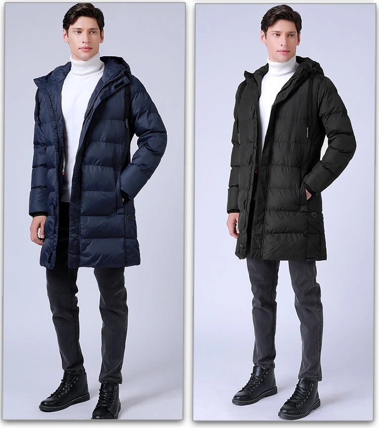 Custom Men Coats Winter USB Heating Outwear Parka Heated Down Jackets