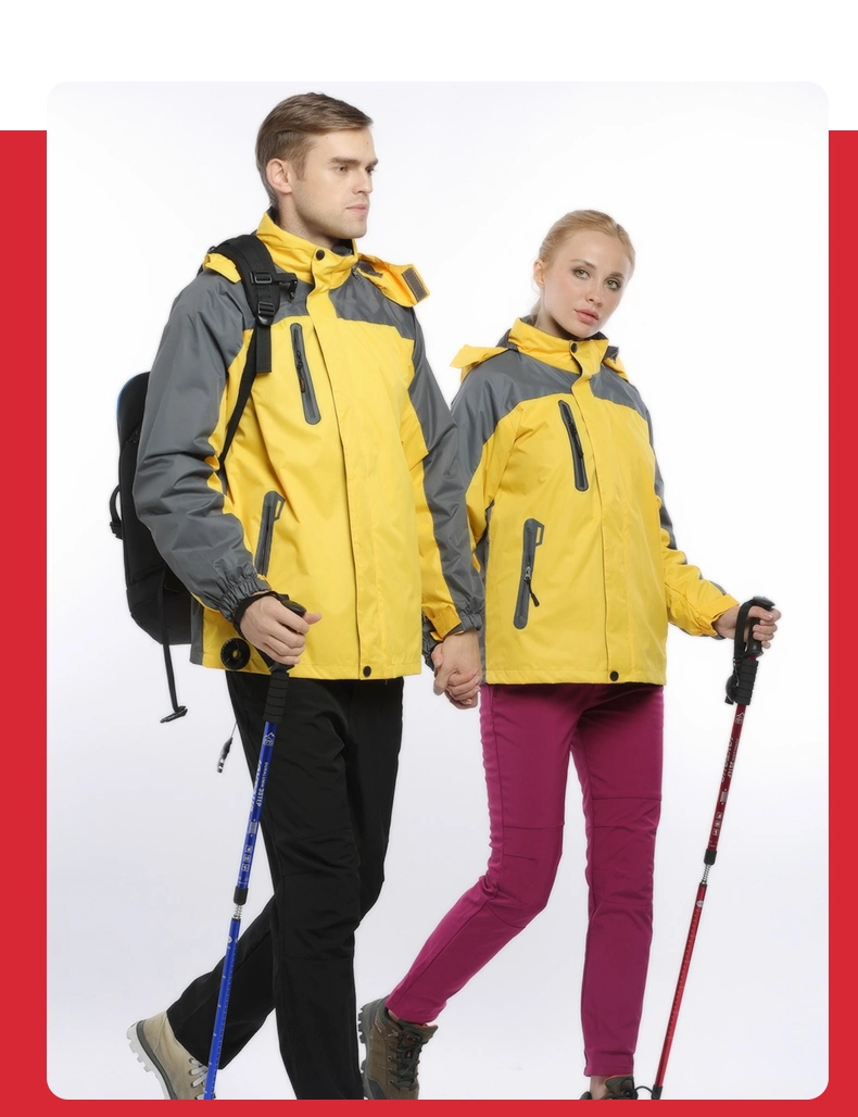 Customized Design Adult Casual Outdoor Coat Waterproof Warm Breathable Windproof Jacket