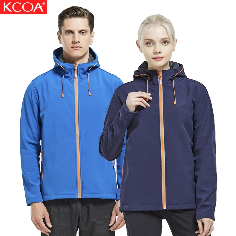 High Quality Winter Heated Outdoor Windbreaker Men Softshell Jacket