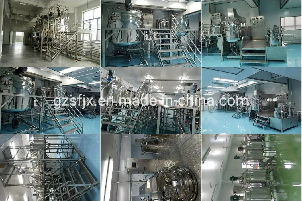 Mixing Tank Steam Food Grade Tomato Paste Jacket Steam Heated Blending and Mixing Tank