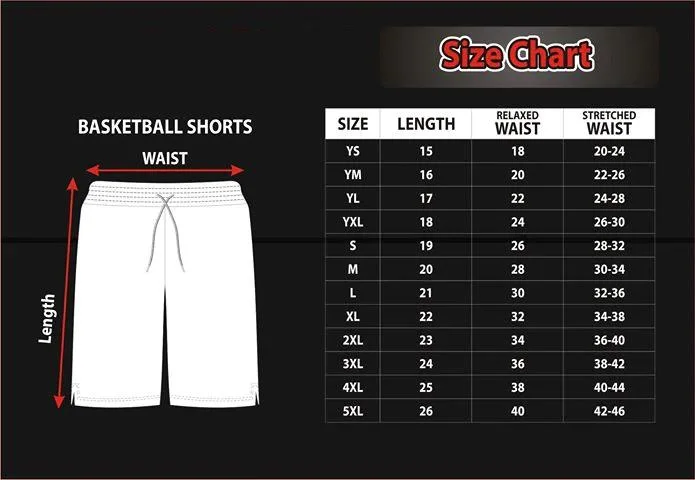 Custom Breathable Mesh Shorts Basketball Beach Active Board Men Basketball Short