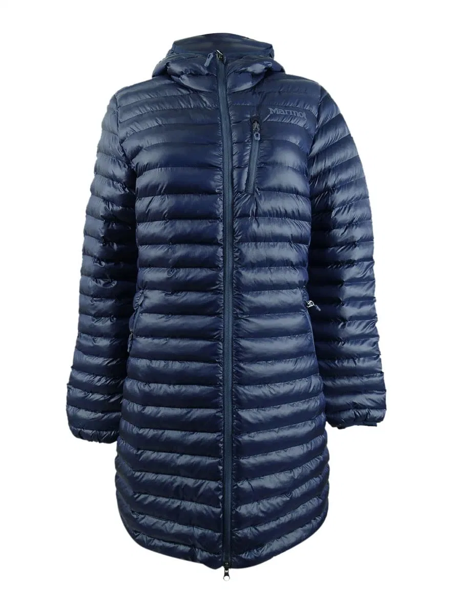 Asiapo China Factory Women&prime;s Winter High Quality Packable Warm Long Down Jacket with Hood