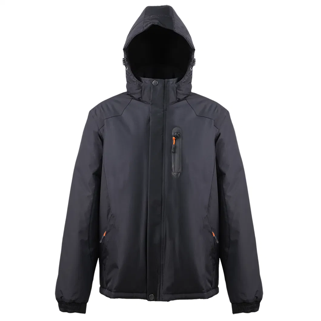 Men&prime; S Windbreaker with Padding and Hood