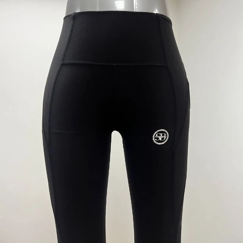 High Quality Custom Activewear Women Blank Nylon Spandex Flared Yoga Pants Women