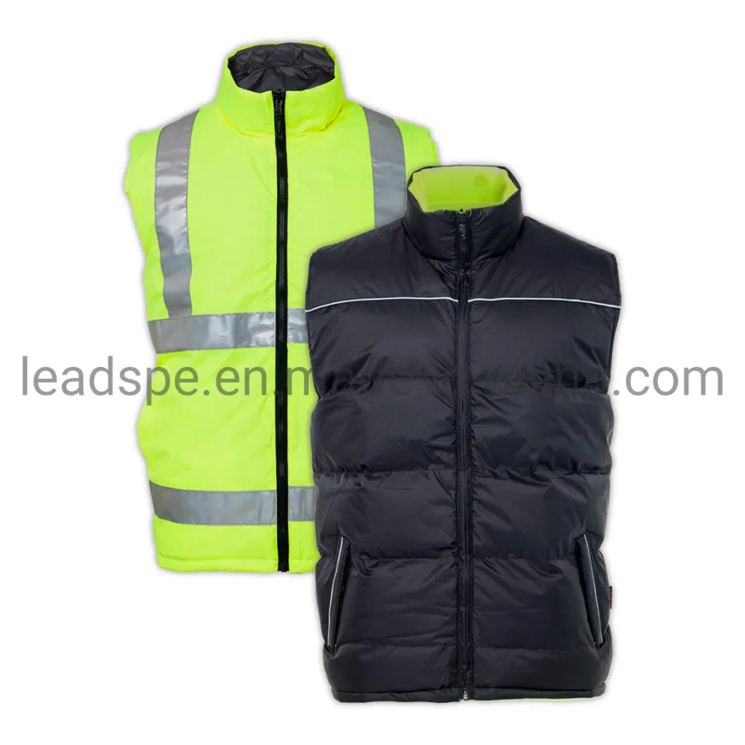 Lime Reversible Insulated Vest