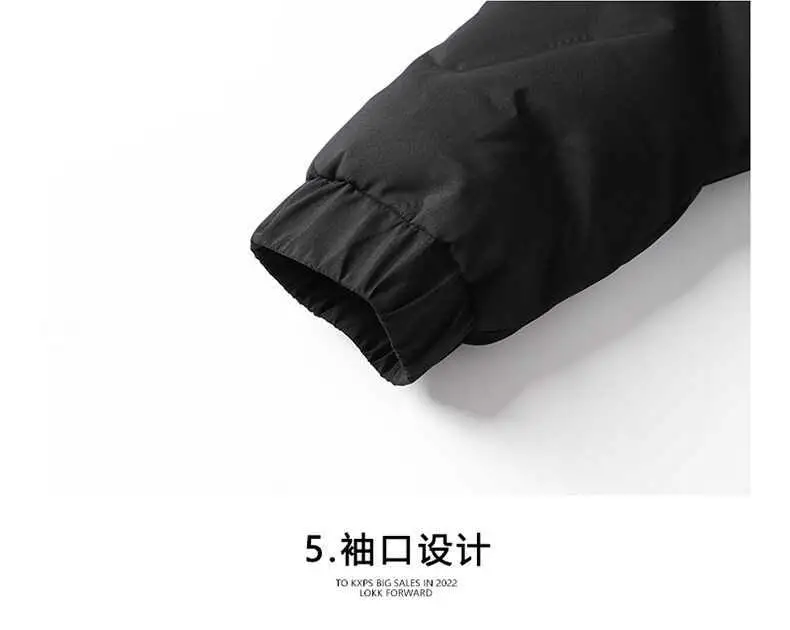 2022 Hooded Heavy Designer Puffer Padded Coat OEM Logo Oversize Men&prime;s Down Bubble Winter Black Custom Men Shiny Puffer Jacket