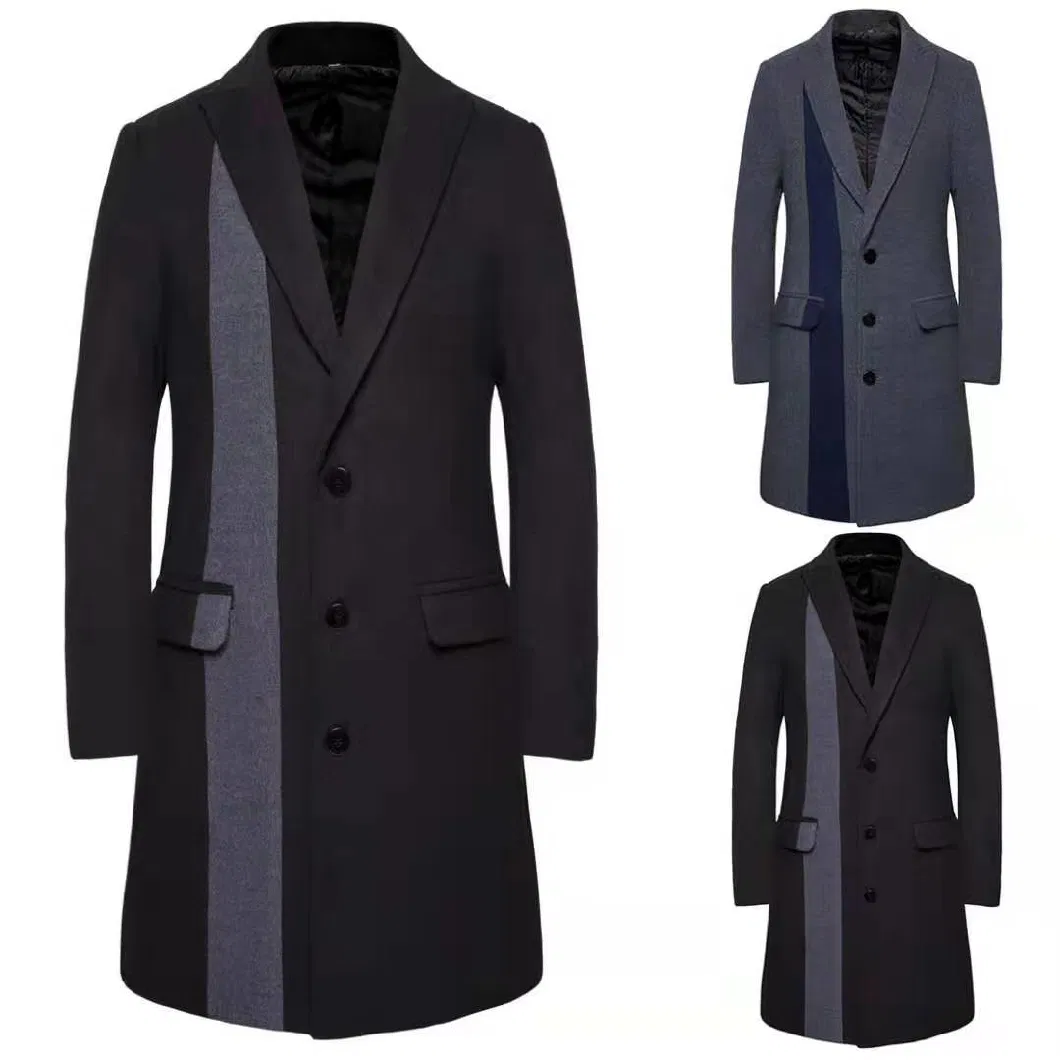 Handmade Man for Customized Woolen Wool Men Overcoat Winter Coat Hot Sale