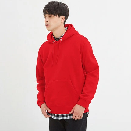 Men&prime;s Hoodies Fleece Oversize Hooded Sweatshirt