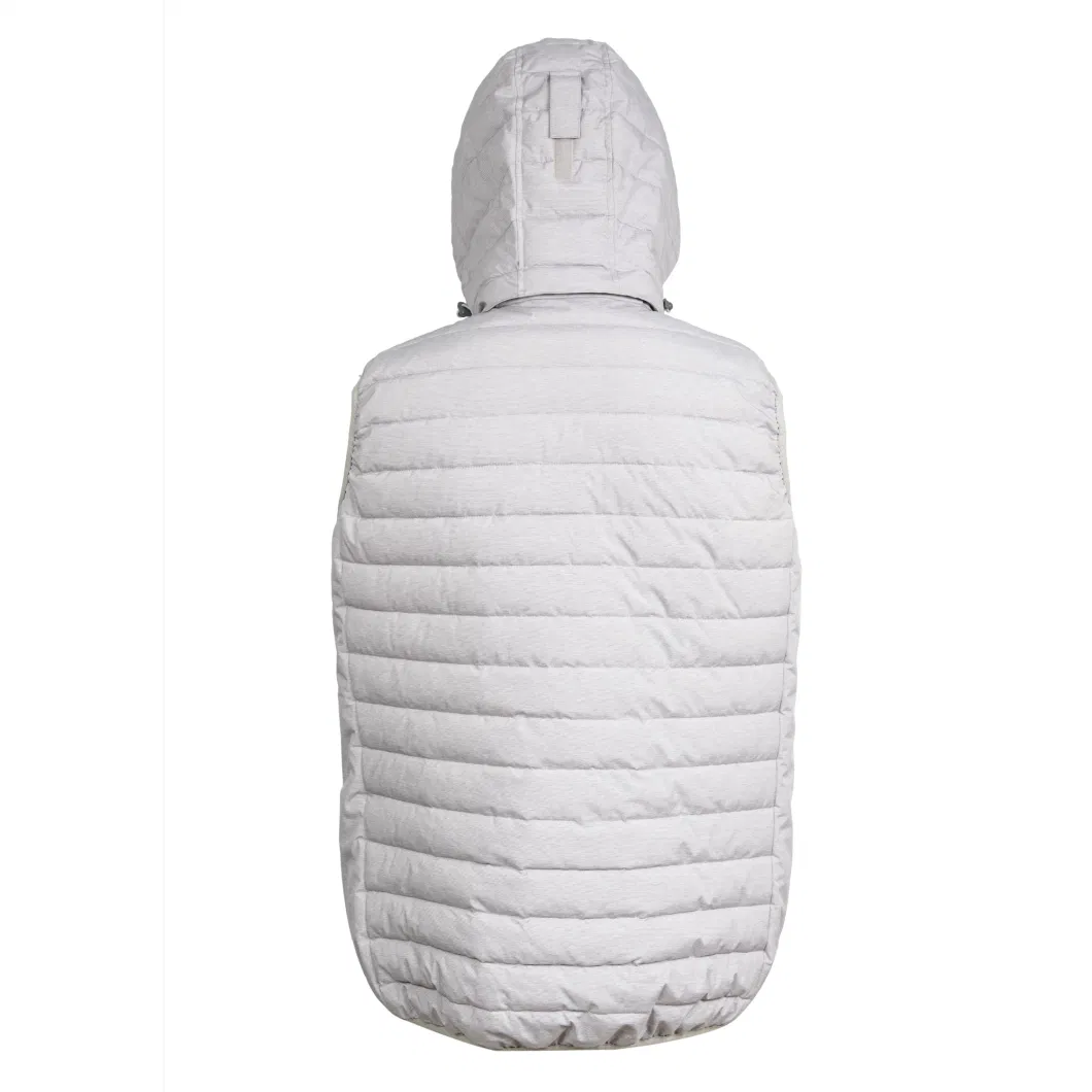 Men Ultra Light Weight Warm Sleeveless Jackets Padded Quilted Fake Down Vest Puffer Jacket Vest