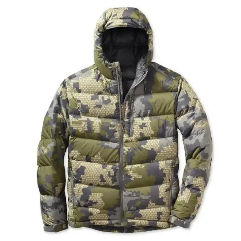 High Quality Custom Down Insulated Camo Jacket Men&prime; S Hunting Jacket