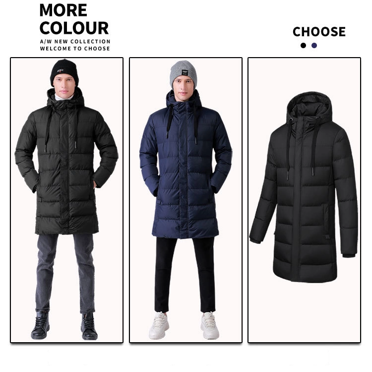 Custom Men Coats Winter USB Heating Outwear Parka Heated Down Jackets