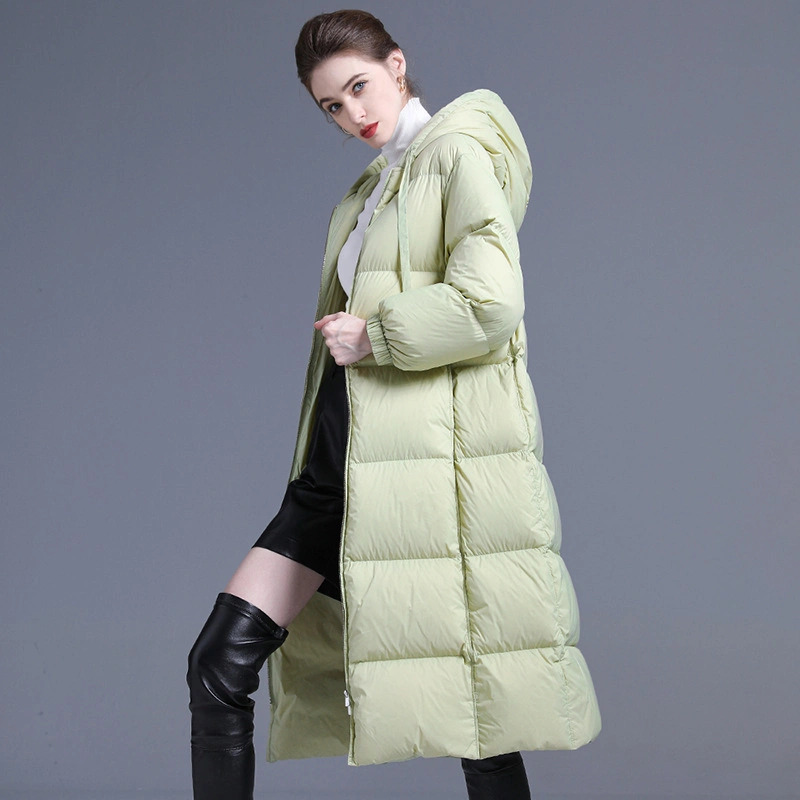 Mu Down Jacket Women&prime;s Fall/Winter 2023 New MID - and Long-Style Slimming