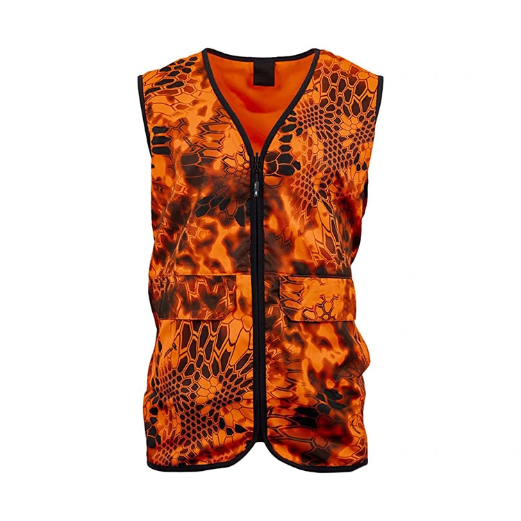 High Visibility Reversible Hunting Safety Vest for Hunting Man