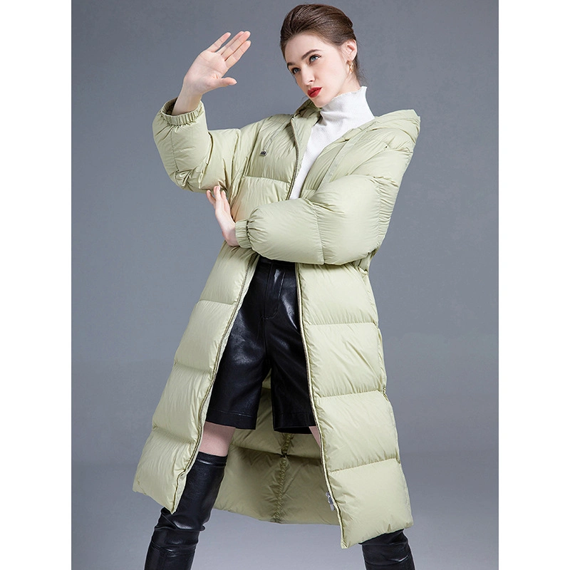 Mu Down Jacket Women&prime;s Fall/Winter 2023 New MID - and Long-Style Slimming