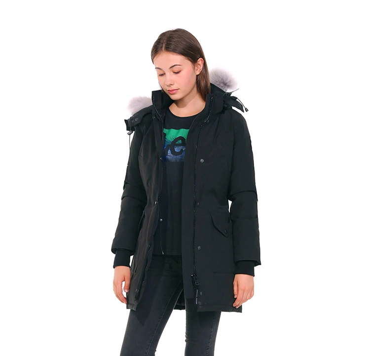 Women&prime;s Winter Down Jacket Warm and Windproof Jacket