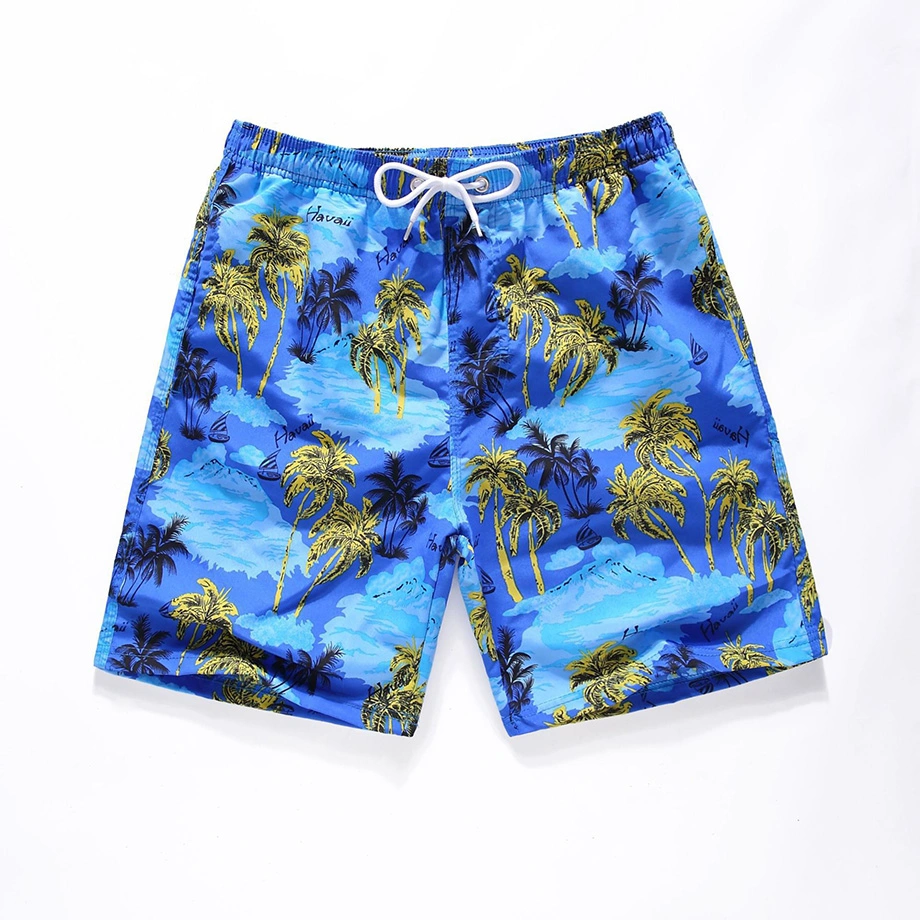 Custom Printed Mesh Beach Men Short for Hot Weather Stripes Board Shorts