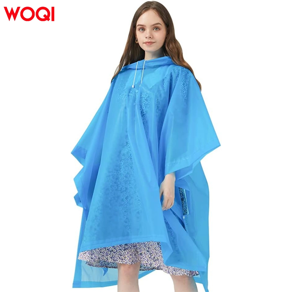 Raincoats Flower Style Outwear for Women Disposable for Adults with Pockets Portable Poncho Portable Fishing Clothing Colorful