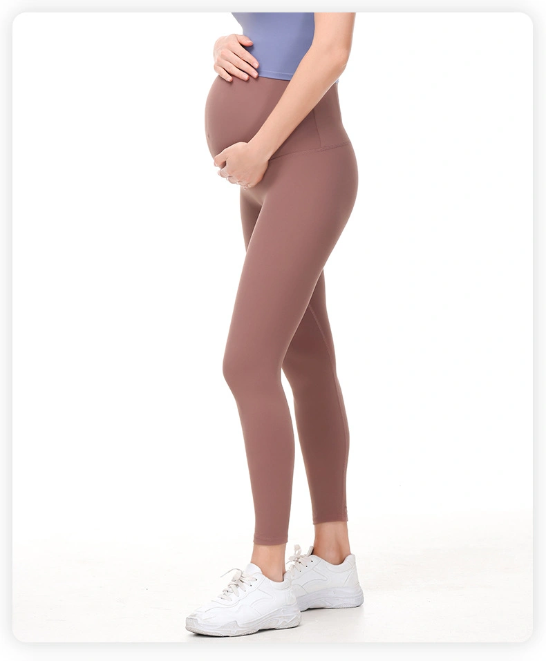 Women Sports Wear Maternity Leggings Shark Pants Tight-Fitting Elastic Yoga Pants