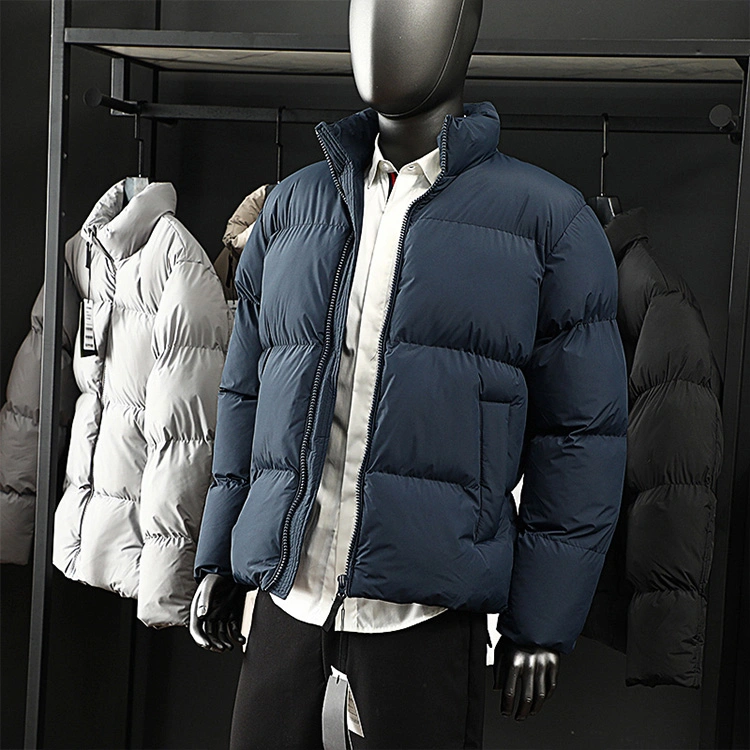 Men&prime; S Winter Warmth Thick Padded Cotton Foam Street Down Jacket