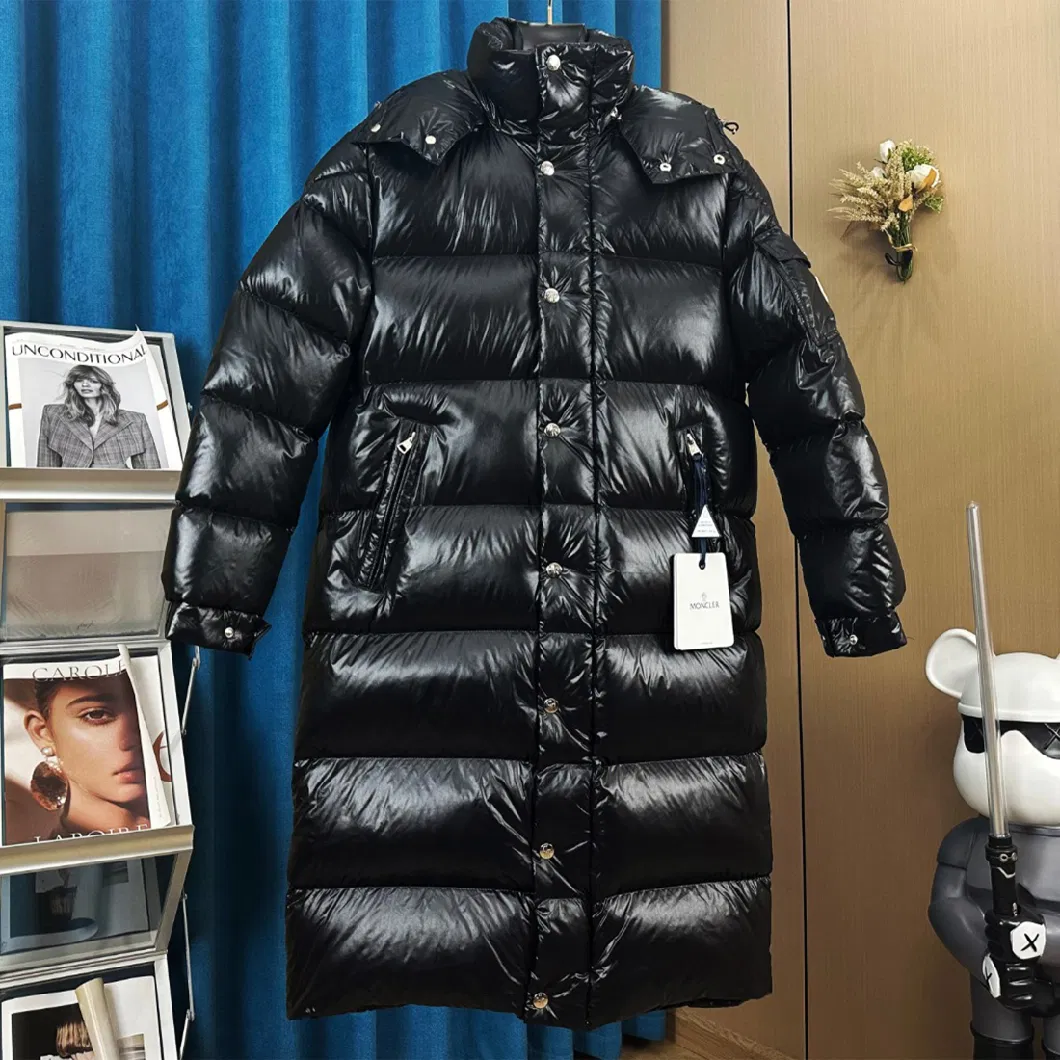 Hot Sale Men Puffer Jacket Padded Bubble Down Coat Wholesale Long Parka Jacket