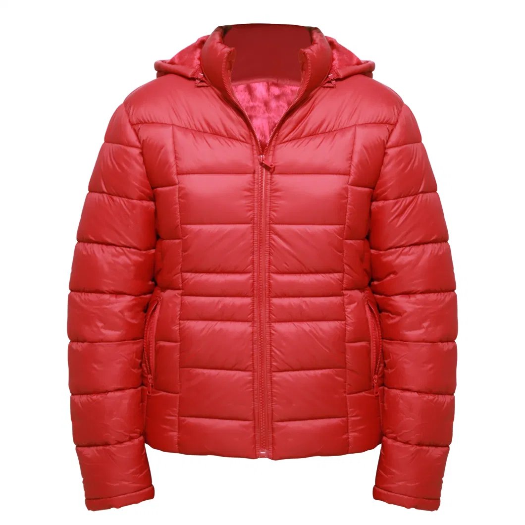 New Women&prime; S Winter Coat Down Jacket for Lady with Detachable Hood