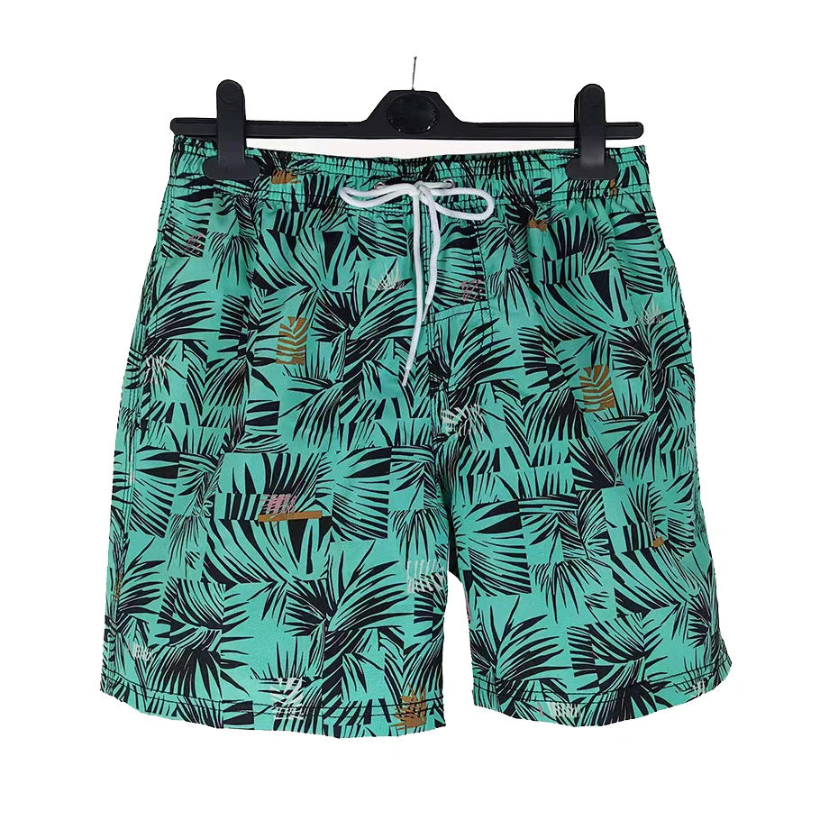 Custom Printed Mesh Beach Men Short for Hot Weather Stripes Board Shorts