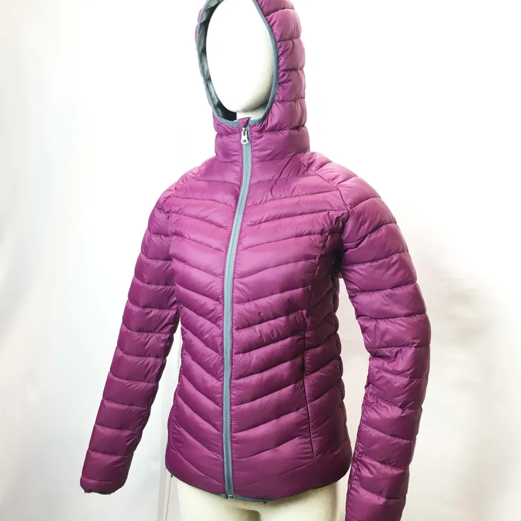 Ladies&prime; Nylon Water Repellant Fake Down Jacket, Winter Jacket, Women Jacket, Outdoor Wear, Winter Clothing, Filling Jacket, Fashion Fake Down Jacket