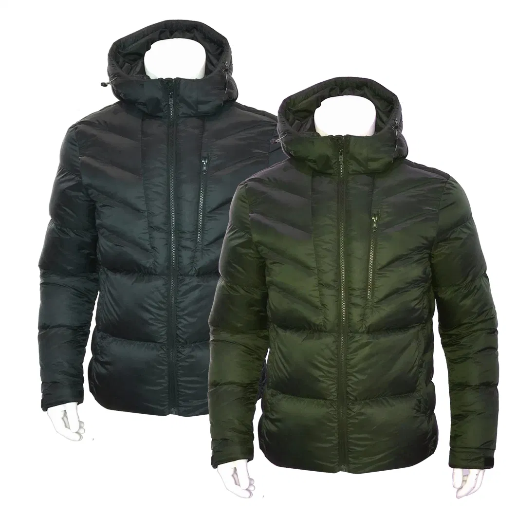 Men Winter Fashion Outerwear Long Coat Padded Clothing Down Jacket