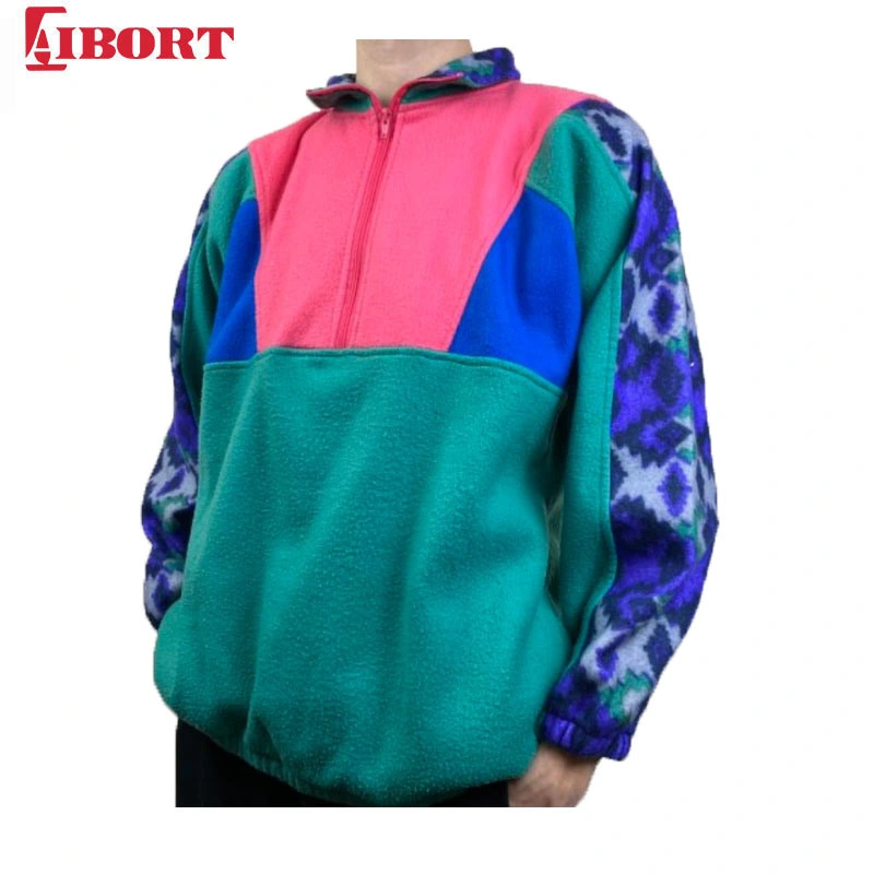 Aibort Custom Own Logo on Men&prime; S Hoodies &amp; Sweatshirts Windbreaker Colorful Black Gym Hoodie (Hoodie 105)