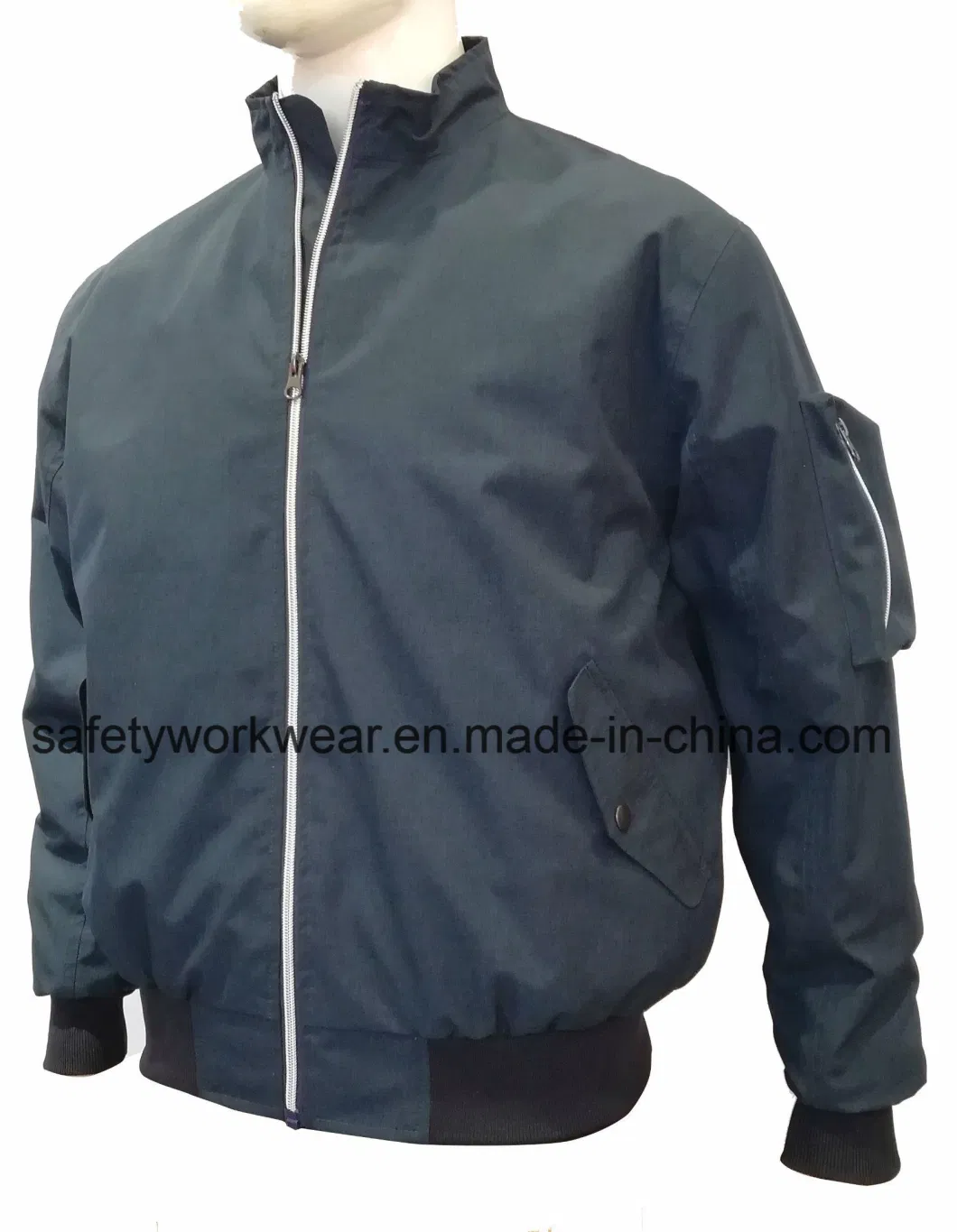 Winter Waterproof Fashion Down Jacket with Two Side Hand Warm Pockets