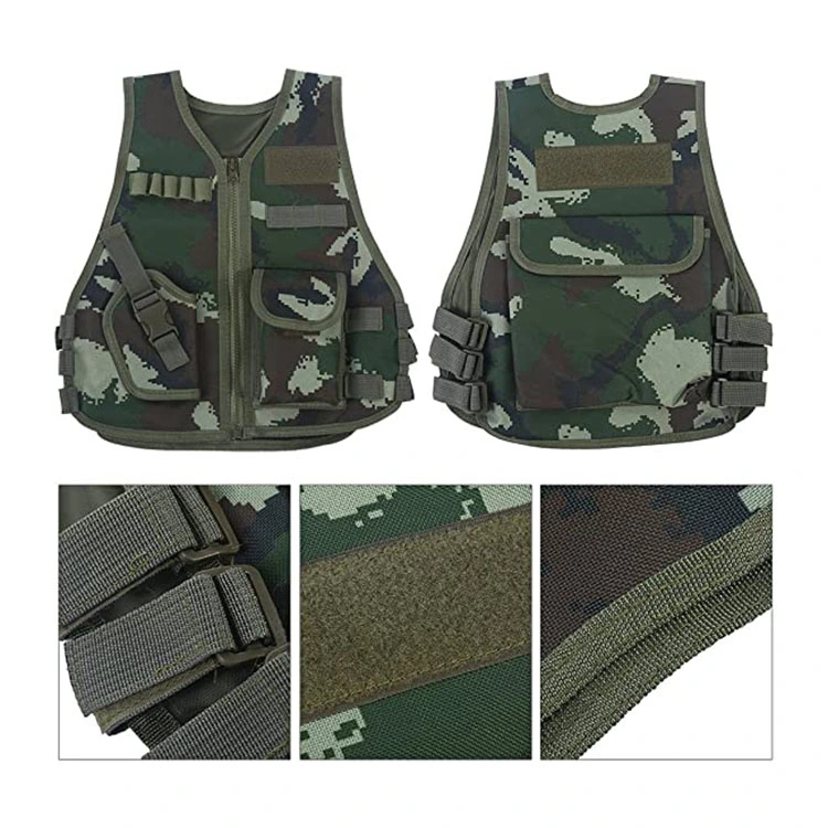 Children Kids Camouflage Vest with Multi Pocket Kids/Children Waistcoat