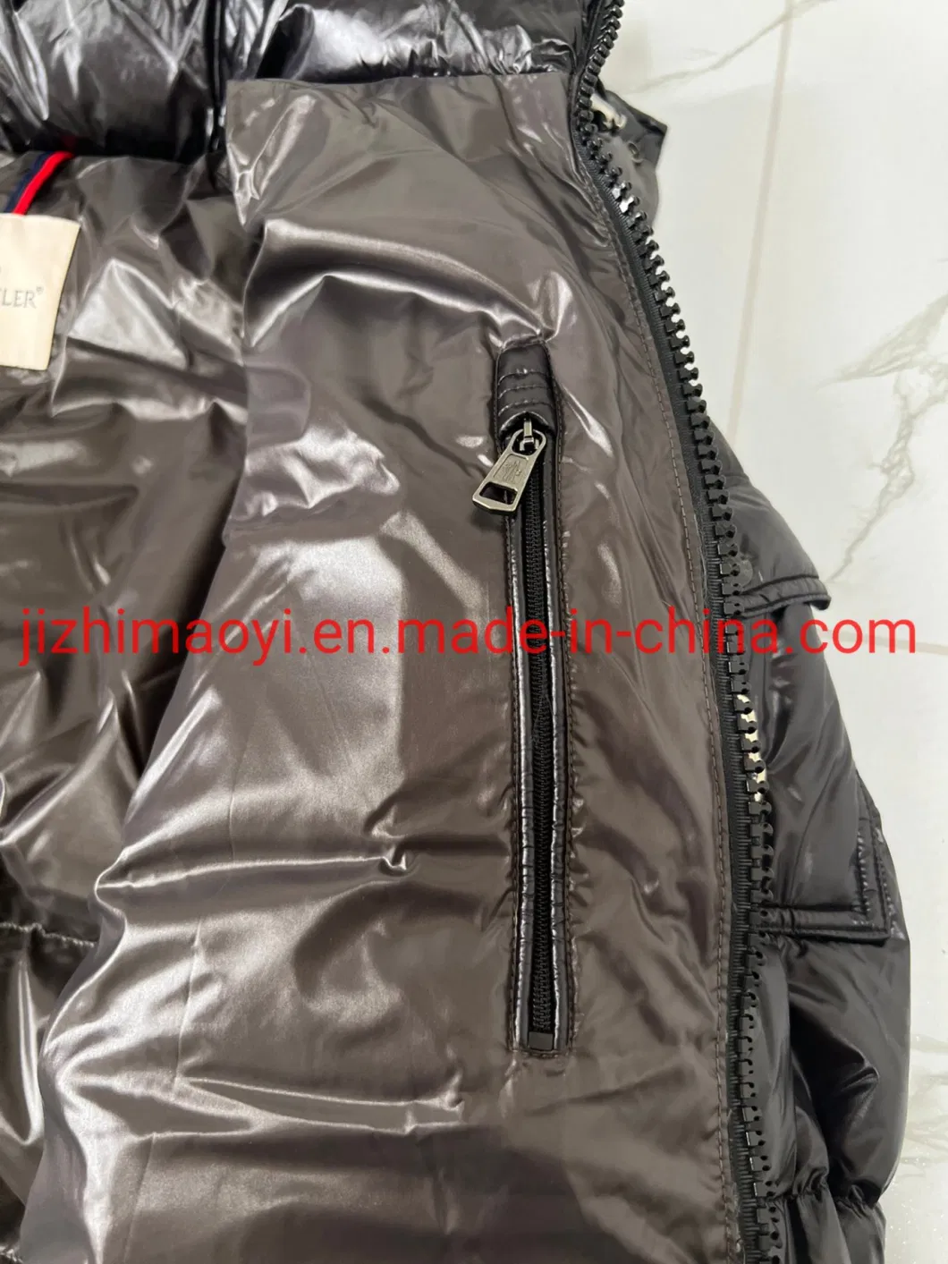 Wholesale Womens Winter Coat Reversible Stand Collar Down Jacket Name Brand Mon-Cler Short Jacket