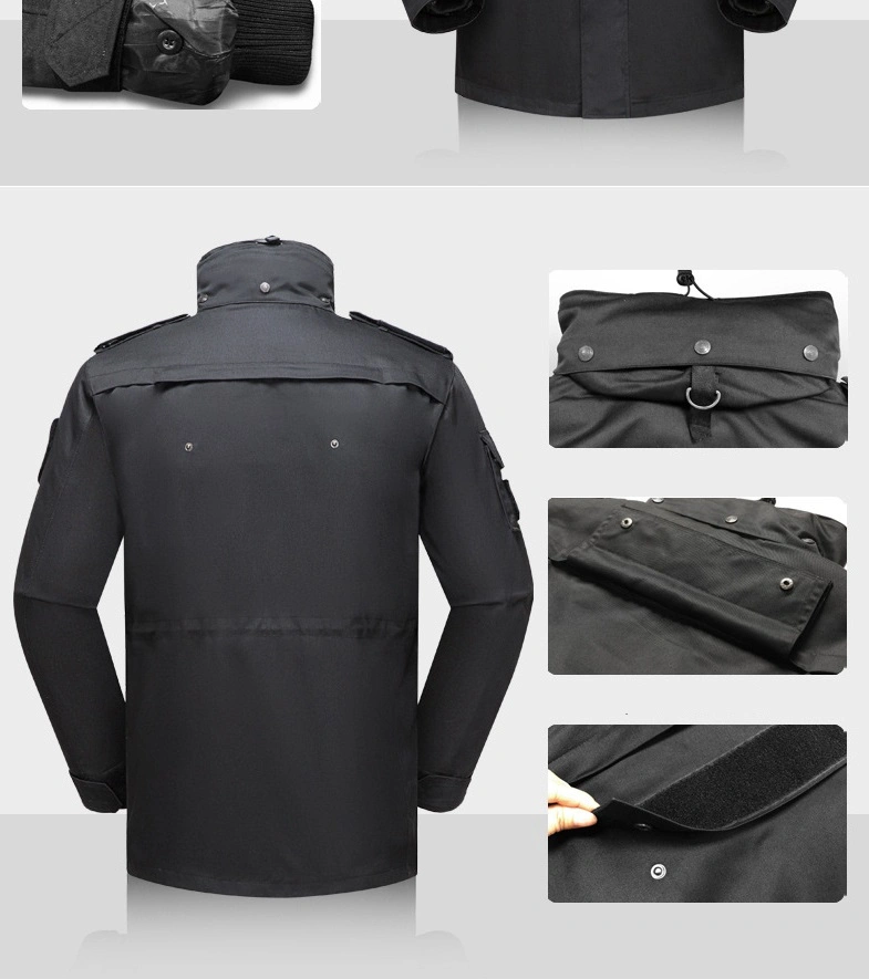 Security Jacket - Police Jacket - Safety Windbreaker - Men Work Wear Coat