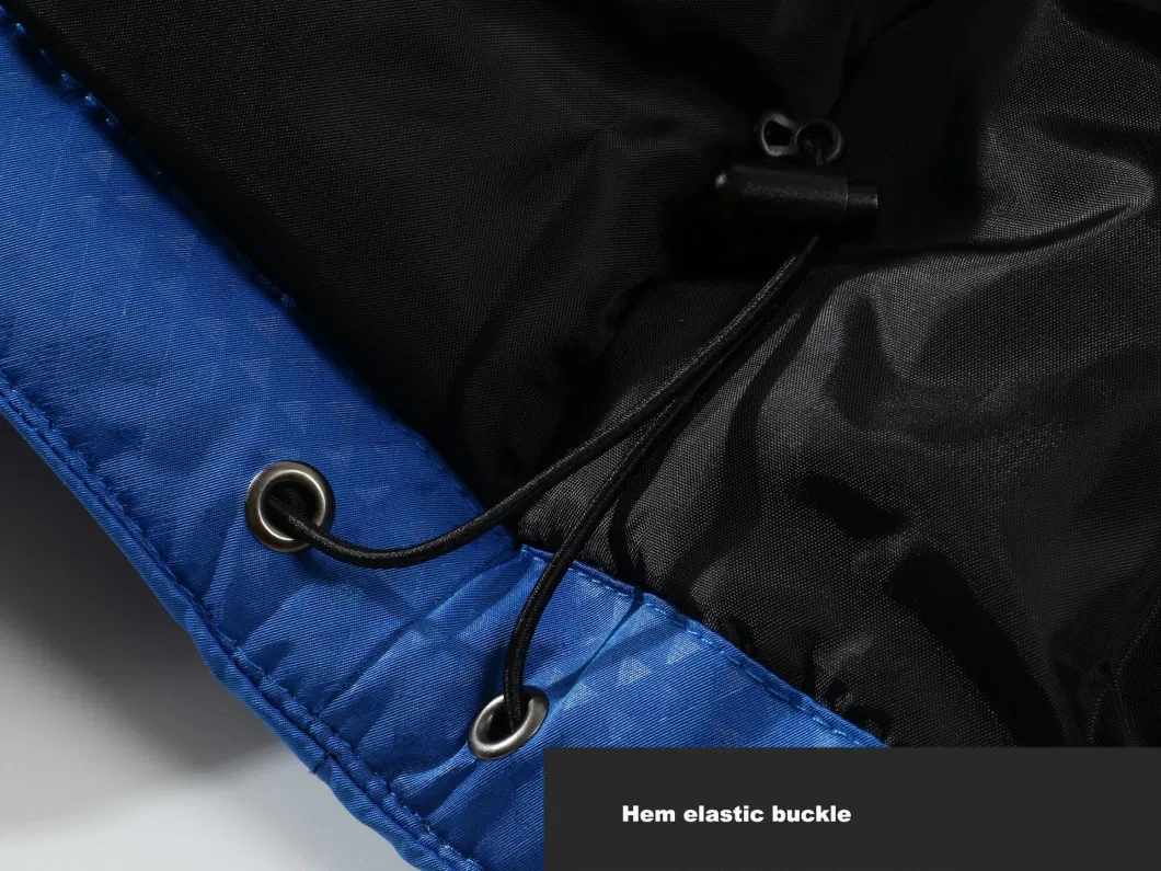 High Quality Winter Insulated Ski Jacket with Detachable Hood