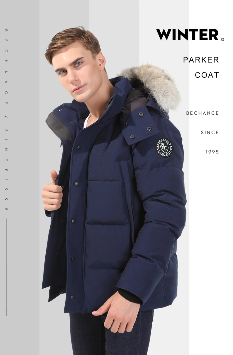 2022 Big/Tall Custom Warm Insulated Thick Puffer Duck Jacket Men Women Waterproof Quilted Down Jacket