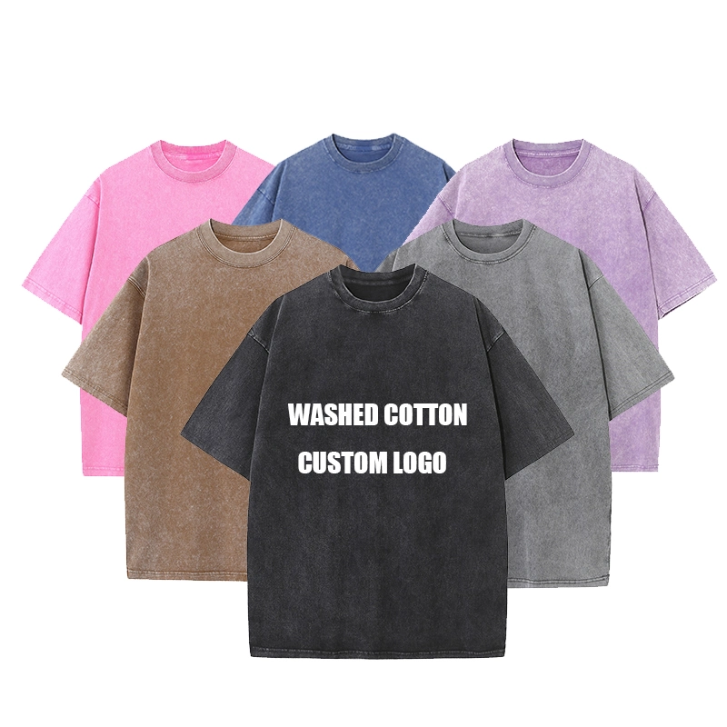 Wholesale Factory 100% Cotton Oversize T-Shirts Unisex Blank Sports Plain Printing T-Shirt OEM Custom Logo