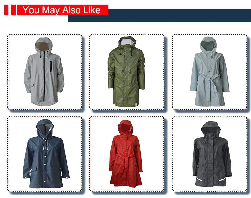 PU Jacket for Pregnant Women Outdoor Raincoat