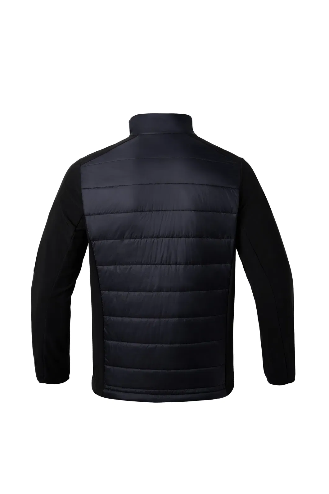 Men Fashion Clothes Lightweight Winter Warm Down Fake Puffer Padding Jacket with Hood