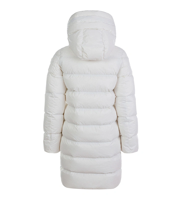 Women&prime;s Winter Zipper Hooded Long Warm Down Jacket Coat