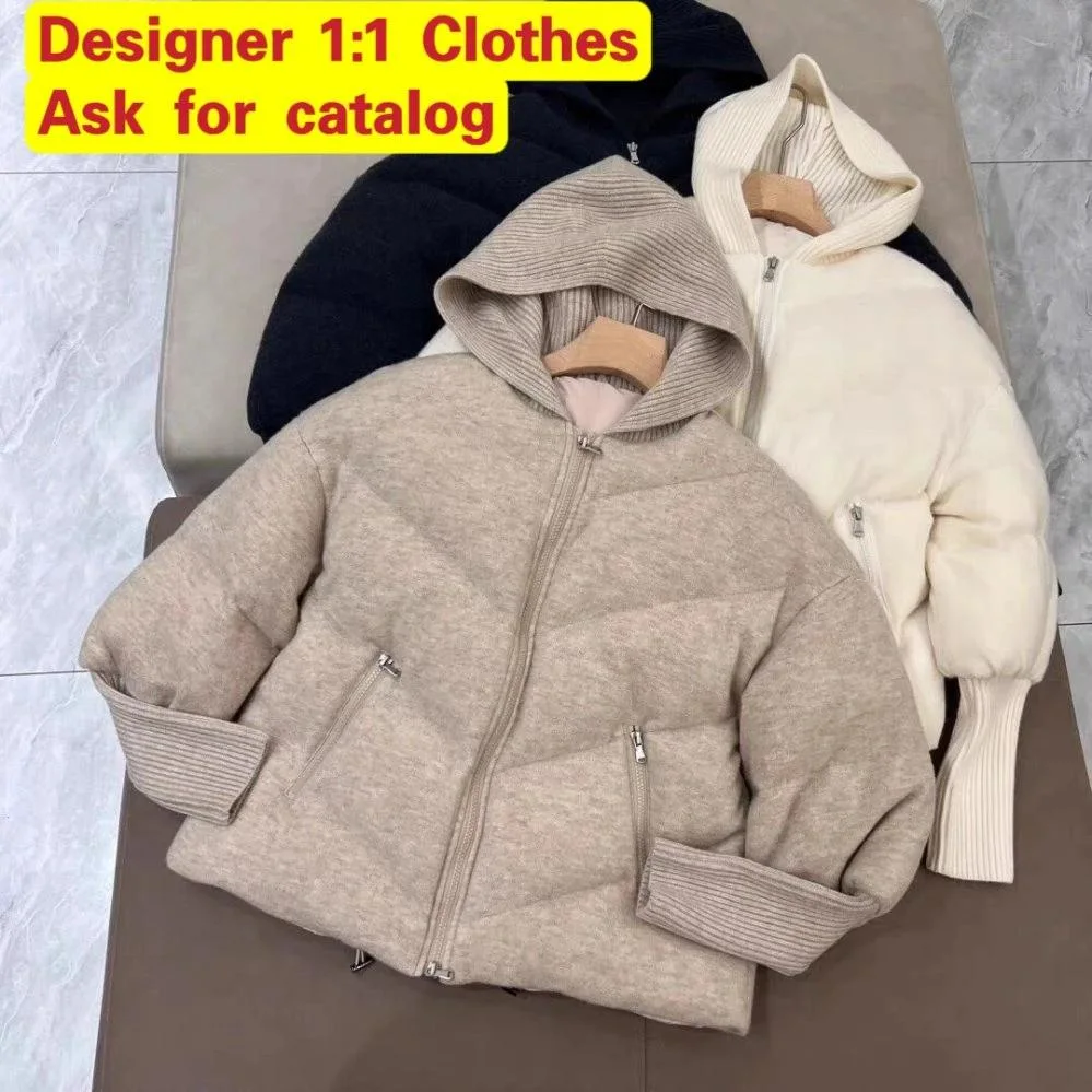 2024 Wholesale Luxury Branded Replicas Llvv Original 1: 1 Ladies Men Designer Fashion Waterproof Shiny Down Coat Outdoor Warm Winter Jackets for Women