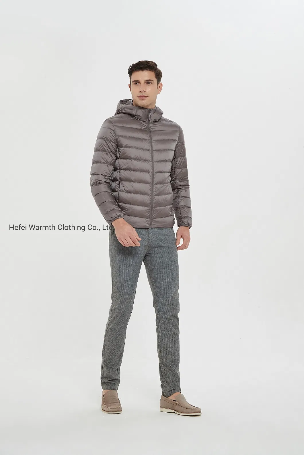 Wholesale Factory Mens Winter Jackets Coats Custom Long Sleeves Cropped Puffer Jacket for Men