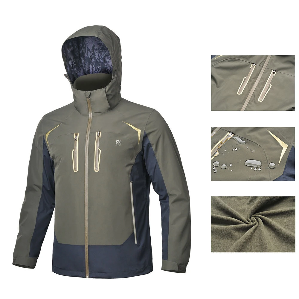 Lightweight Men Windbreaker Breathable Rain Jacket Outdoor Waterproof Windproof Hoody Jackets