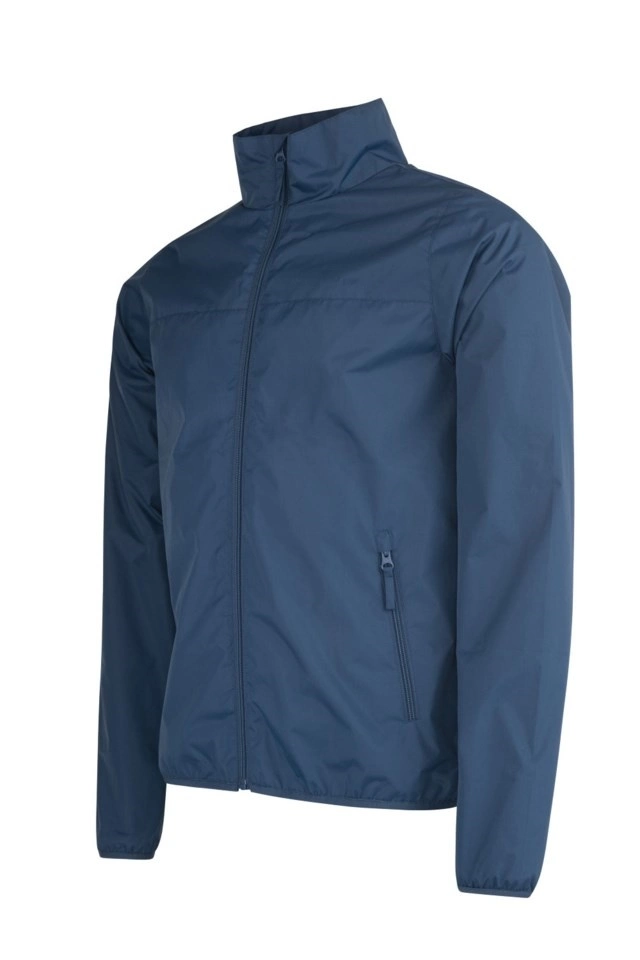 Customized Men Windproof Jacket Zipper-up Light Weight Waterproof Outdoor Soft Shell