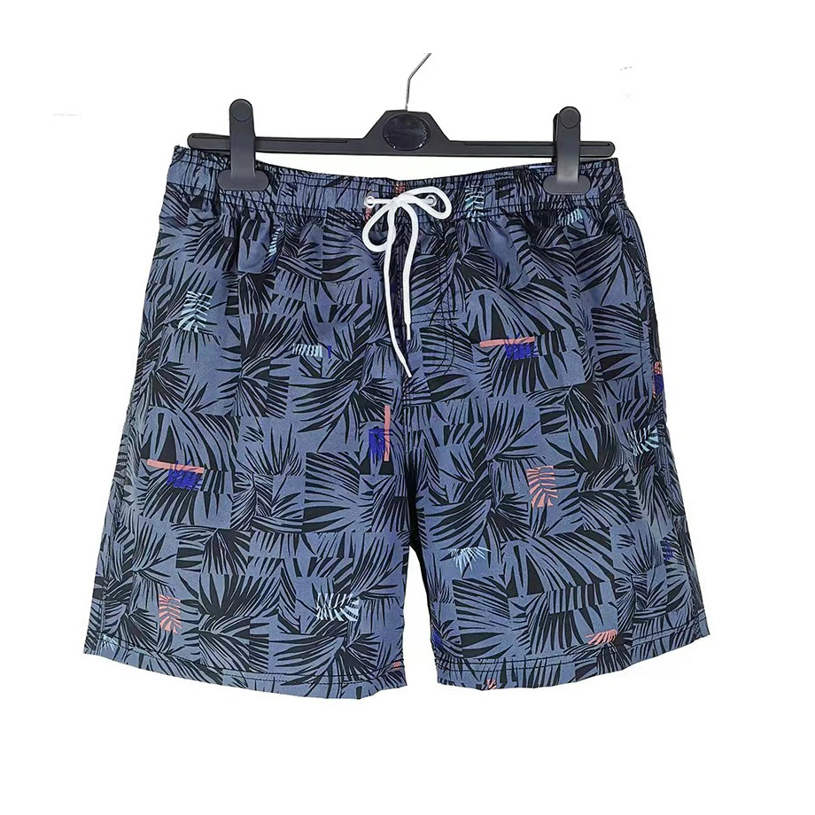 Custom Printed Mesh Beach Men Short for Hot Weather Stripes Board Shorts