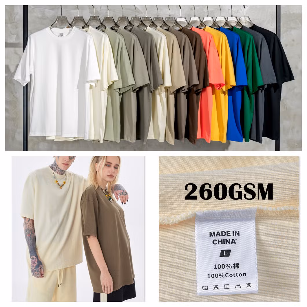 High Quality 360g Fleece Heavy Weight Blank Plain Custom Puff Printing Embroidery Unisex Oversize Pullover Sudaderas Customized Embroidered Men Essential Hoodie