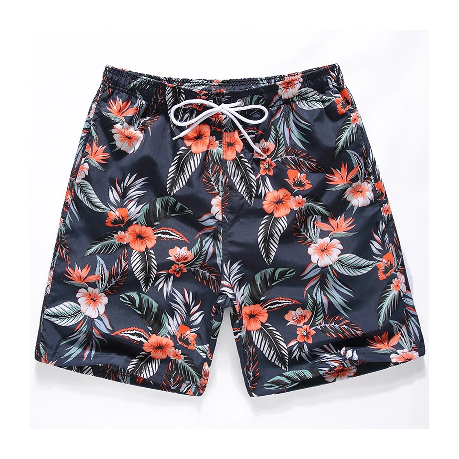 Custom Printed Mesh Beach Men Short for Hot Weather Stripes Board Shorts