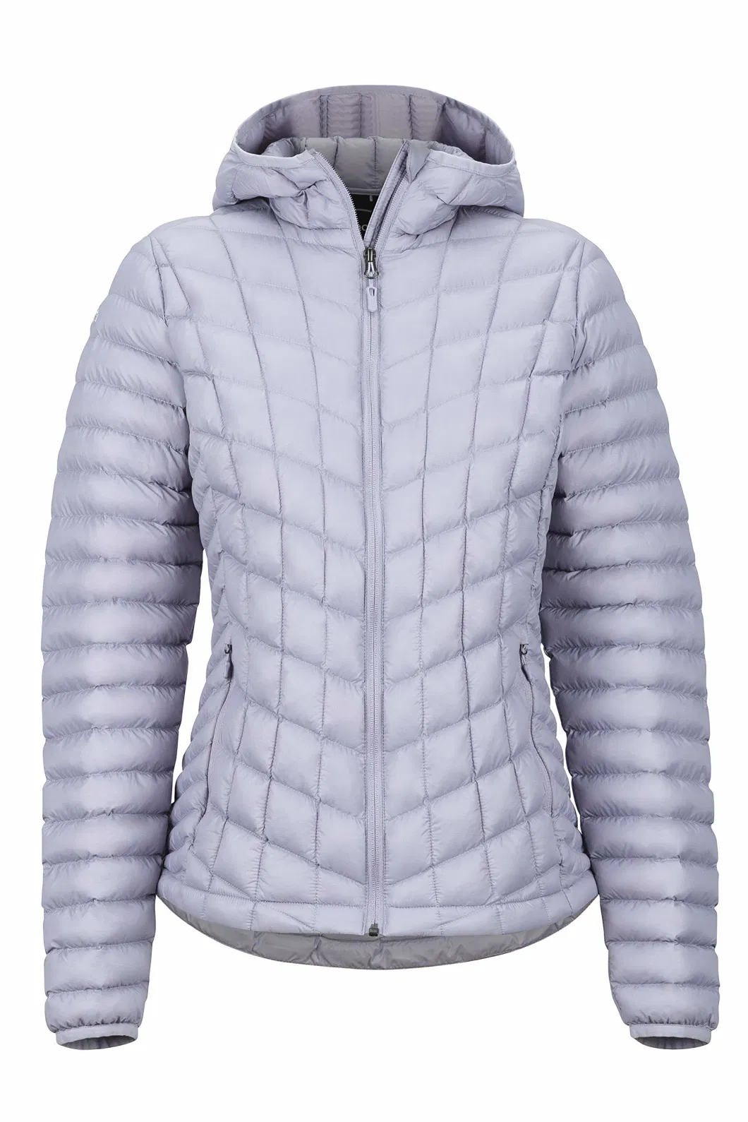 Asiapo China Factory Women&prime;s High Quality Lightweight Packable Warm Hooded Down Jacket