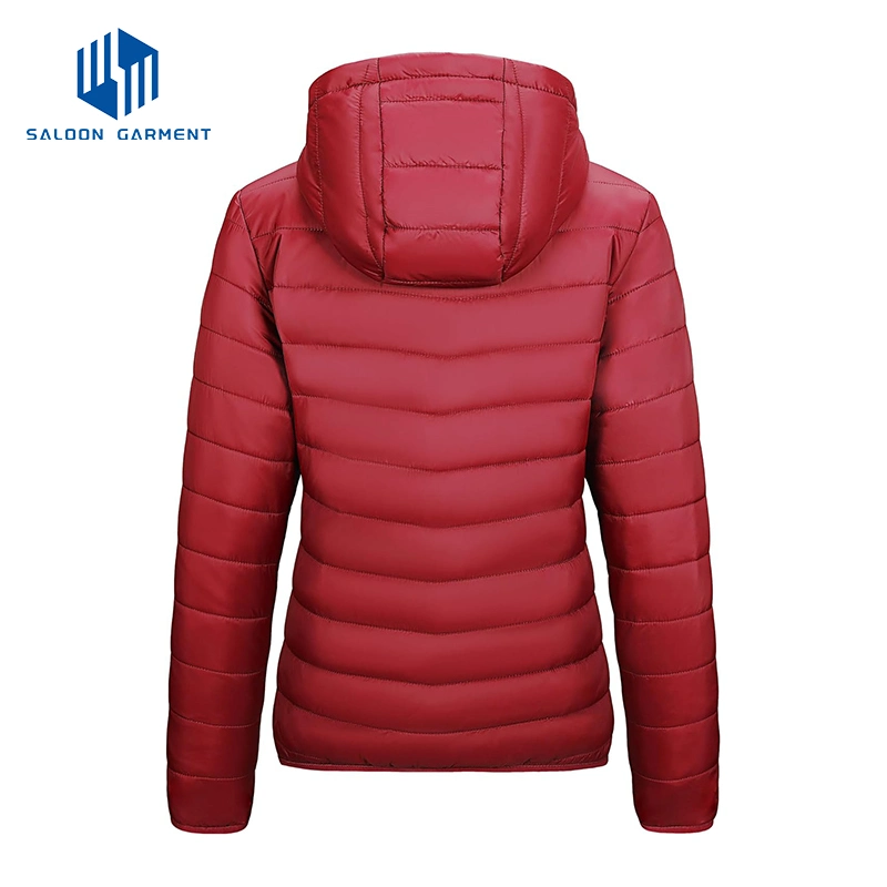 Light Weight Puffer Water-Resistant Down Jacket Coat for Women